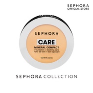 SEPHORA Care Mineral Compact Powder Foundation - Matte Finish &amp; Soothing Effect