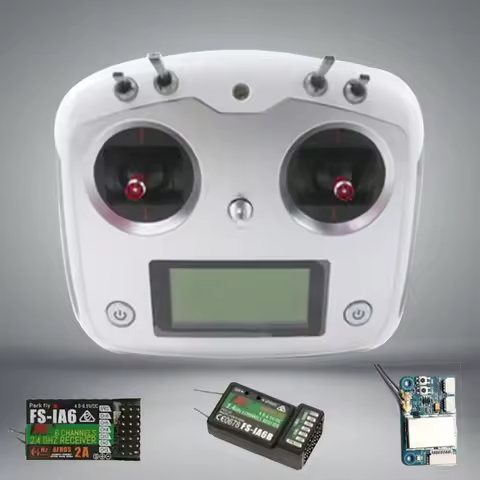 Flysky FS-I6S FS I6S 10CH 2.4G RC Quadcopter Transmitter Controller Set w/Receiver FS-iA6B or FS-IA1
