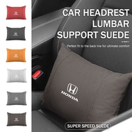 Suede Seat Cushion Lumbar Support Memory Foam  For Honda Odyssey Insight Passport Vezel Pilot Stream Shuttle