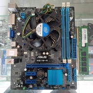 Mobo H61 / Motherboard H61 Asus Gigabyte + Prosesor Seri G2020 Gen 3 Socket LGA 1155