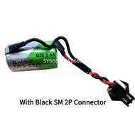 100% New Original For XENO With Black SM 2P Connector XLP-050F 3.6V 1/2AA ER14250 Lithium Thionyl Ch
