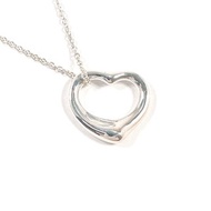 【日本直送 二手美品】蒂芬妮 TIFFANY&Co. 項鍊 經典微笑 艾爾莎．柏瑞蒂 銀 925 飾品