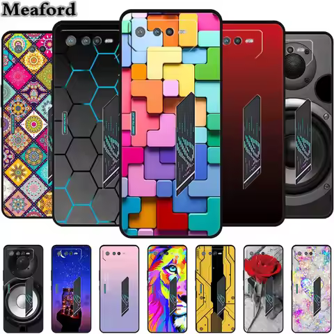For Asus Rog Phone 6D 6 Pro Case Cartoon Soft TPU Silicone Phone Cases For Asus Rog Phone 6 Pro Phon