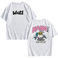 korean NANA TOUR SEVENTEEN Customized trend oversized shirt tops tshirt tees oversize black 751