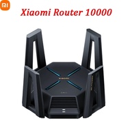 XIAOMI Mi Router 10000 Tri Frequency 10 Gigabit Network Router WIFI 7 USB 3.0 2G Memory Mesh Networking Game Accelerator Smart Home