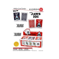 Jaws 101 Playing Card / 鲨鱼 101 扑克牌 Best Quality Playing Card With 4 Joker Ready Stock