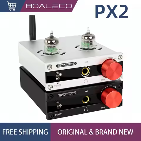 BOALECO PX2 tube headphone amplifier GE5654W Tube HIFI QCC3031 Bluetooth 5.0 APTX HD high-thrust hea
