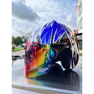 arai stella blue red black