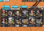 超值 One Piece Bounty Rush Account opbr High-Tier Characters 海賊王 kizaru law