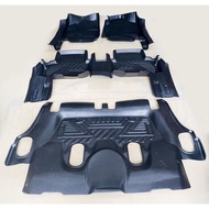 5D Deep Dish Car Floor Matting Fully Extended for Toyota Veloz 2022