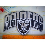 Raiders Letter Embroidery Patch