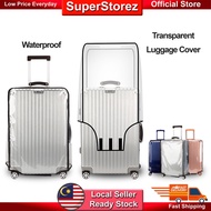 Transparent Luggage Cover Protector (18"-30") Luggage Bag Cover Sarung Beg Luggage Protector Cover L