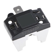 [AU]❀110/220V Refrigerator Overload Switch Freezer Replacement Parts Relay 1/2-1/6For For HP