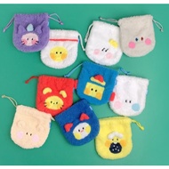 TRUZ TREASURE Mobile Mini Face Pouch / Character Face Pouch / Small Storage Pouch / K-POP Fan Mercha