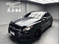 正2015年出廠 X156 M-Benz GLA-Class GLA45 AMG 4MATIC 2.0 貼膜消光黑(原黑色