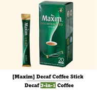 [Maxim] Decaf Coffee Decaffeinated Coffee Decaf Instant Coffee Instant Coffee Mix Decaffeinated Deca