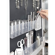 Acrylic Mirror Cabinet Cosmetics Storage Box Bathroom Storage Rack Plastic Layered Partition Plate Storage Rack