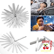 GIOVANNI Feeler Gauges 17 Blades 0.02-1.00MM For Feeler Gauge Valve Shim Use Filler Thickness Measur