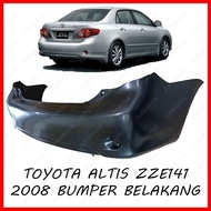 TOYOTA ALTIS ZZE141 (2008 - 2009) REAR BUMPER / BUMPER BELAKANG