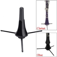 HS-Clarinet & Oboe Stand, Clarinet Triangle Stand, Foldable Rack Clarinet Stand