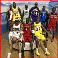 MG1 NBA Star Kobe James Jordan Wall Westbrook Iverson Curry Wade Durant Harden Action Figure Dolls T