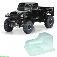 allri Plastic RC Replaceable Body Shell Transparent Pickup Truck Shell for RC Pickups