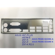 FE block main ASUS PRIME B350M-A (Mainboard IO Shield: 211)