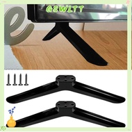 GSWLTT TV Stand Base Mount, Universal Black TV Base Stand Legs,  With Screws TV Stand Leg Base Brack