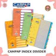 [READY STOCK] CAMPAP A4 PP INDEX DIVIDER 31 INDEX / A-Z INDEX