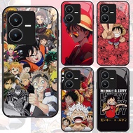 HD Glass Casing for VIVO Y35 Y22S Y28 iQOO Z6 Y81i V19 Y55 Y67 Y66 Y75 Y81s V25 Y81 Y22 5G Z-101 Mon