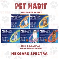 NexGard Spectra Dog Flea and Tick Treatment + Worms for Dogs