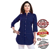 Indian Kurti Ready Stock Traditional Designer Long Short Women Kurtis Kurta Tunic Top Blouse Plus UD