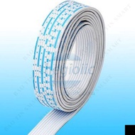 UL2468 Blue and White Ribbon Wire 12 Strands 1.5mm Wire Size 24AWG Electronic 886