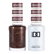 DAISY DND duo - gel polish and nail polish, shades of purple