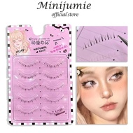 Mengjieshangpin Fox lower lashes natural clear lower eyelashes Undear Lashes Bottom Lashes 甜酷狐系下睫毛