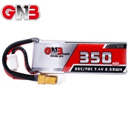 GNB 2S 350mah 7.4 35C LiPo battery XT30 Plug Connector GNB3502S35A