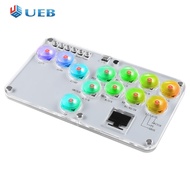 Leverless Controller Fight Sticks Custom RGB Keyboard Arcade Stick Controller Keyboard Rims Button f