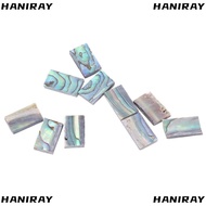 HANIRAY ​10Pcs Abalone Shell Inlay​, ​Sheet Form ​Guitar Fretboard Decoratio ​Guitar Inlay Material​