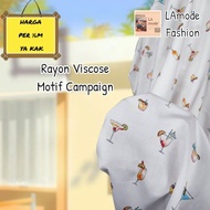 Kain Rayon Viscose Motif Campaign