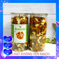 Granola Siêu Hạt Không Yến Mạch (Macca Óc Chó Hạnh Nhân...) Hộp 500g