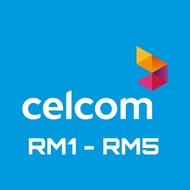 Topup Celcom Direct/Pin RM1-RM5