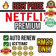 LIFETIME TERBAIK Netflix Premium Lifetime 4K UHD Gift Card (Accunt)