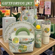Chagee merchandise Le Petit Prince Doll Original Official Stardust Tumbler Tote Bag Luggage Green Dr