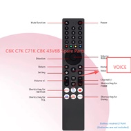 NEW 2026 TCL TV 75 inch 4K SQD Mini QLED Google TV 75Q7D PRO TV remote RC833A FMB5 voice remote cont