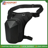 【HOSPORT】Motorcycle Waist Pack Waterproof Motorbike Leg Side Bag with Removable Leg Strap Multifunct