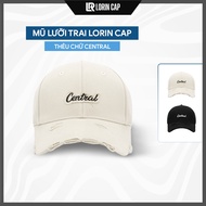 Basic Central Baseball CAP Easy to Coordinate Good Sun Shade Cotton Khaki Fabric Size 52-64cm LORIN 