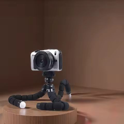 Tripod For Phone Flexible Sponge Octopus Mini Tripod For IPhone Mini Camera Tripod Phone Holder Clip