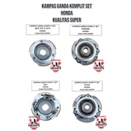 KAMPAS GANDA KOMPLIT SET MOTOR BEAT POP FI 2014 KARISMA BLADE HONDA