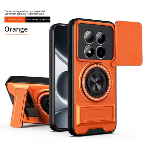 2 in 1 Ring Grip Built-in Magnetic Car Holder Case for Poco M8 Pro m8 POCO F8 Pro X7 Pro M7 Pro F6 M