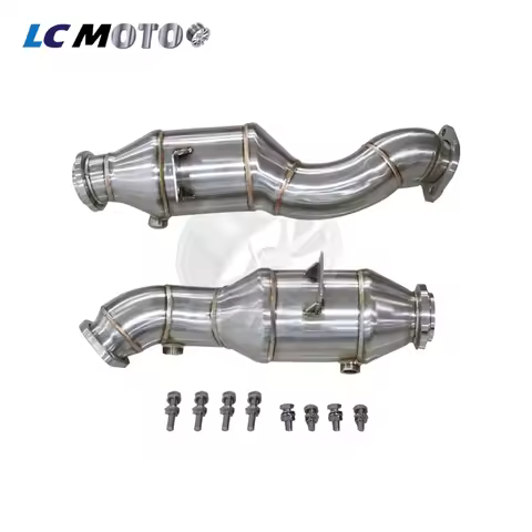 Exhaust Downpipe For Mercedes Benz GLC43 AMG 3.0T 2017-2019 LHD